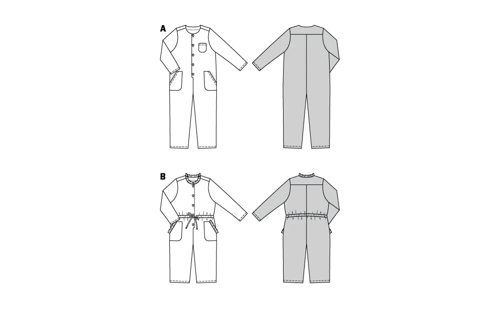 Burda Child Jumpsuit 9245 - Image 4