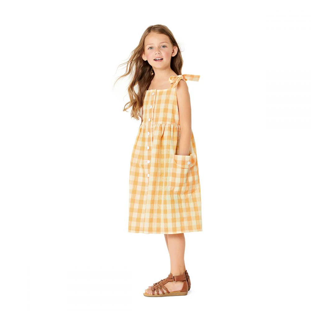 Burda Child Pinafore Dresses 9304 - Image 3
