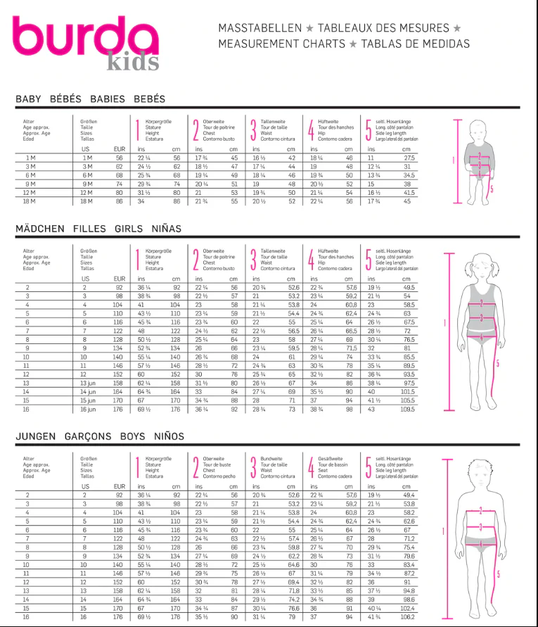 Burda Child/Teen Skirt and Pinafore 9356 - Image 6