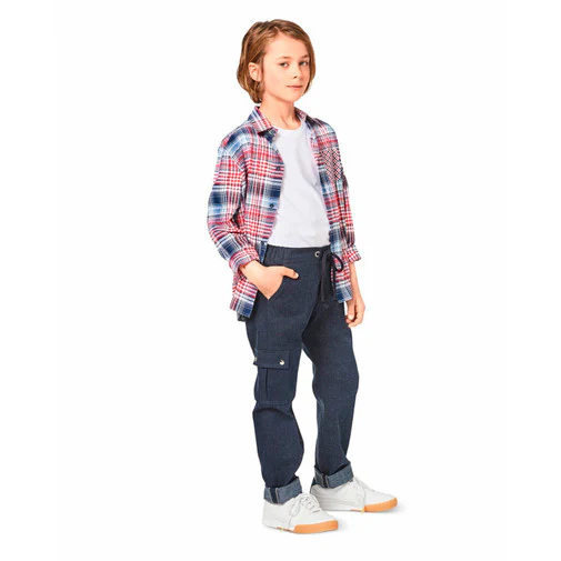 Burda Child/Teen Trousers and Shorts 9354 - Image 4