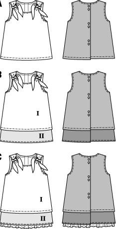 Burda Child Top and Dresses 9416 - Image 6