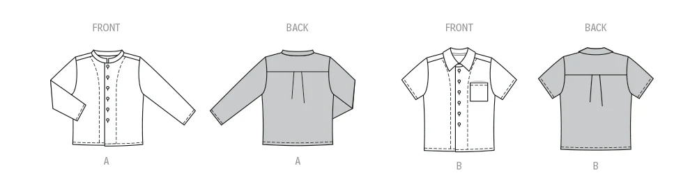 Burda Children's Shirt 9209 - Image 8