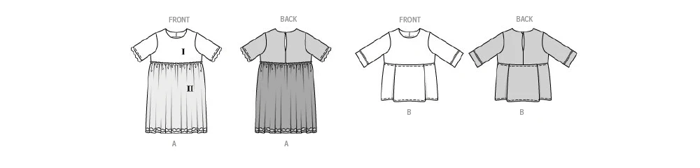 Burda Childs Dress & Top 9226 - Image 10
