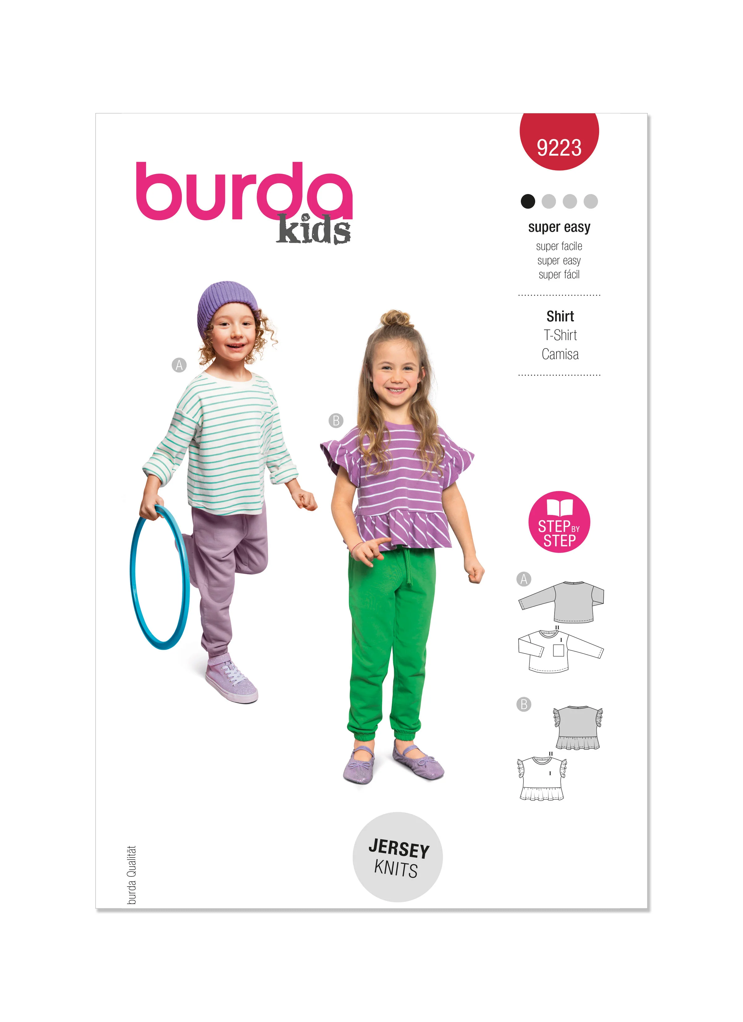Burda Children's Top 9223 - Image 2