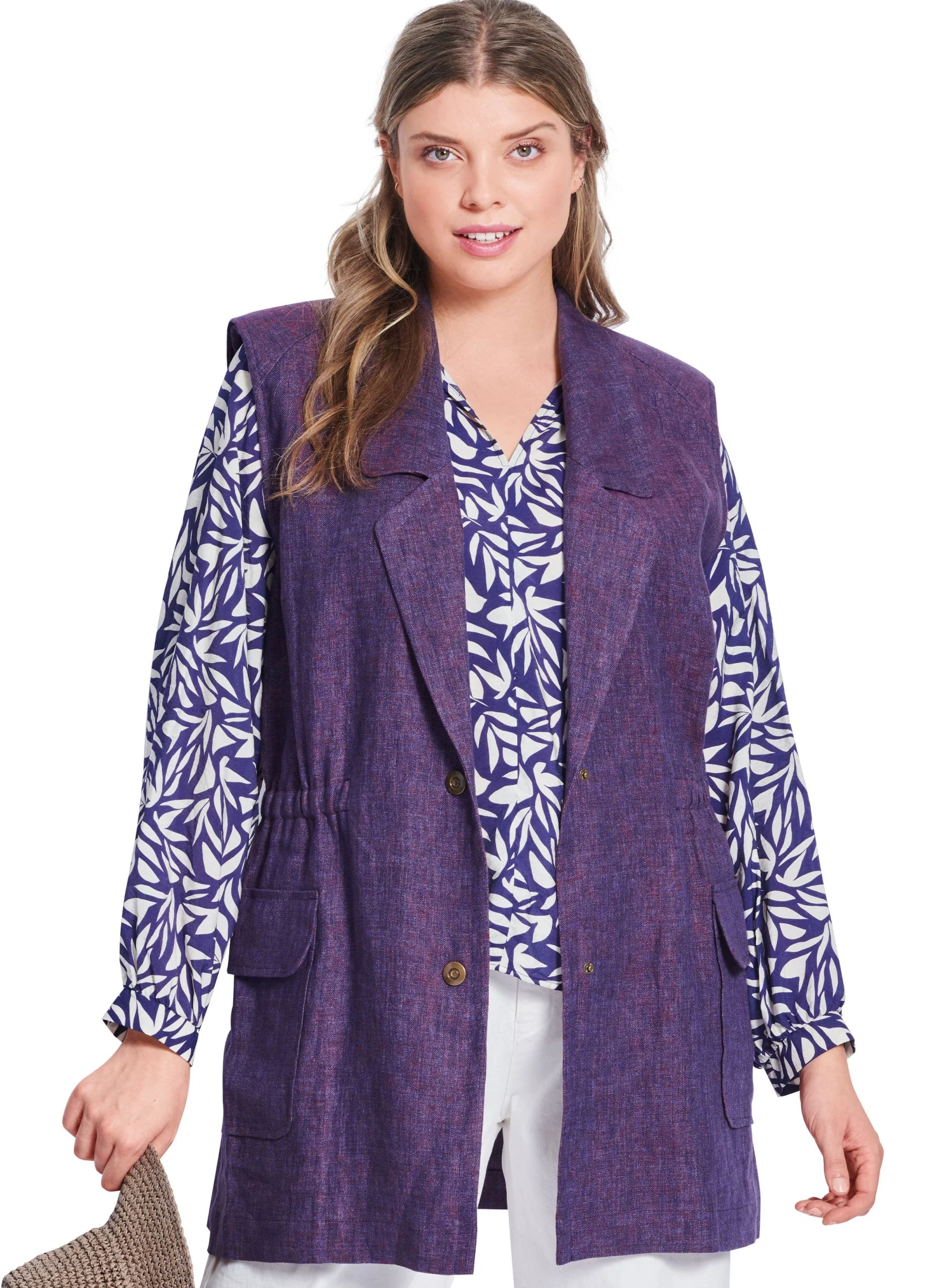 Burda Coat & Vest 5840 - Image 4