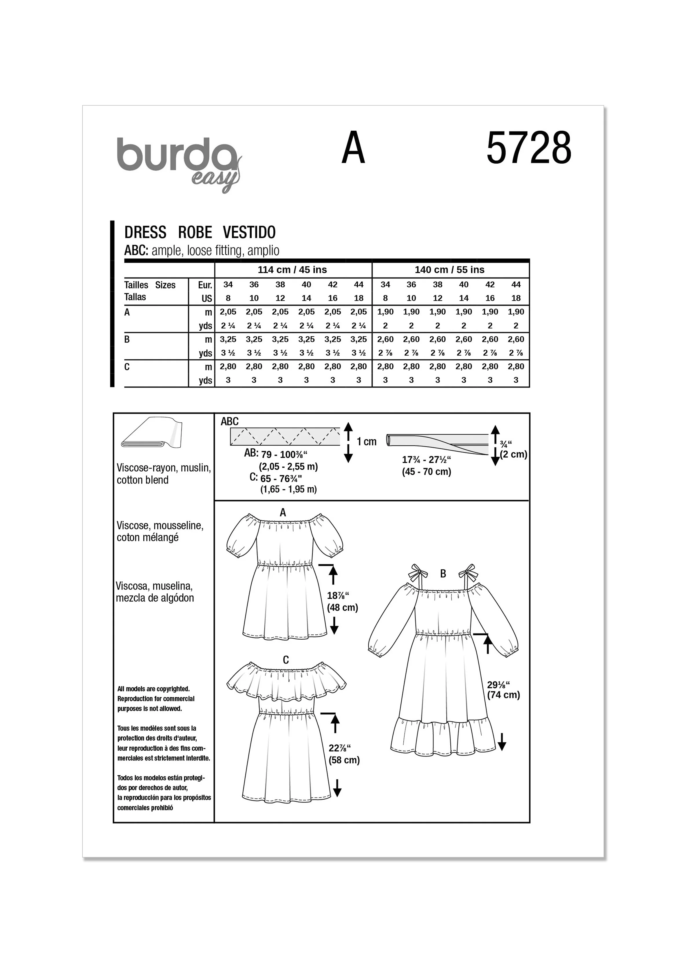 Burda Dress 5728 - Image 15