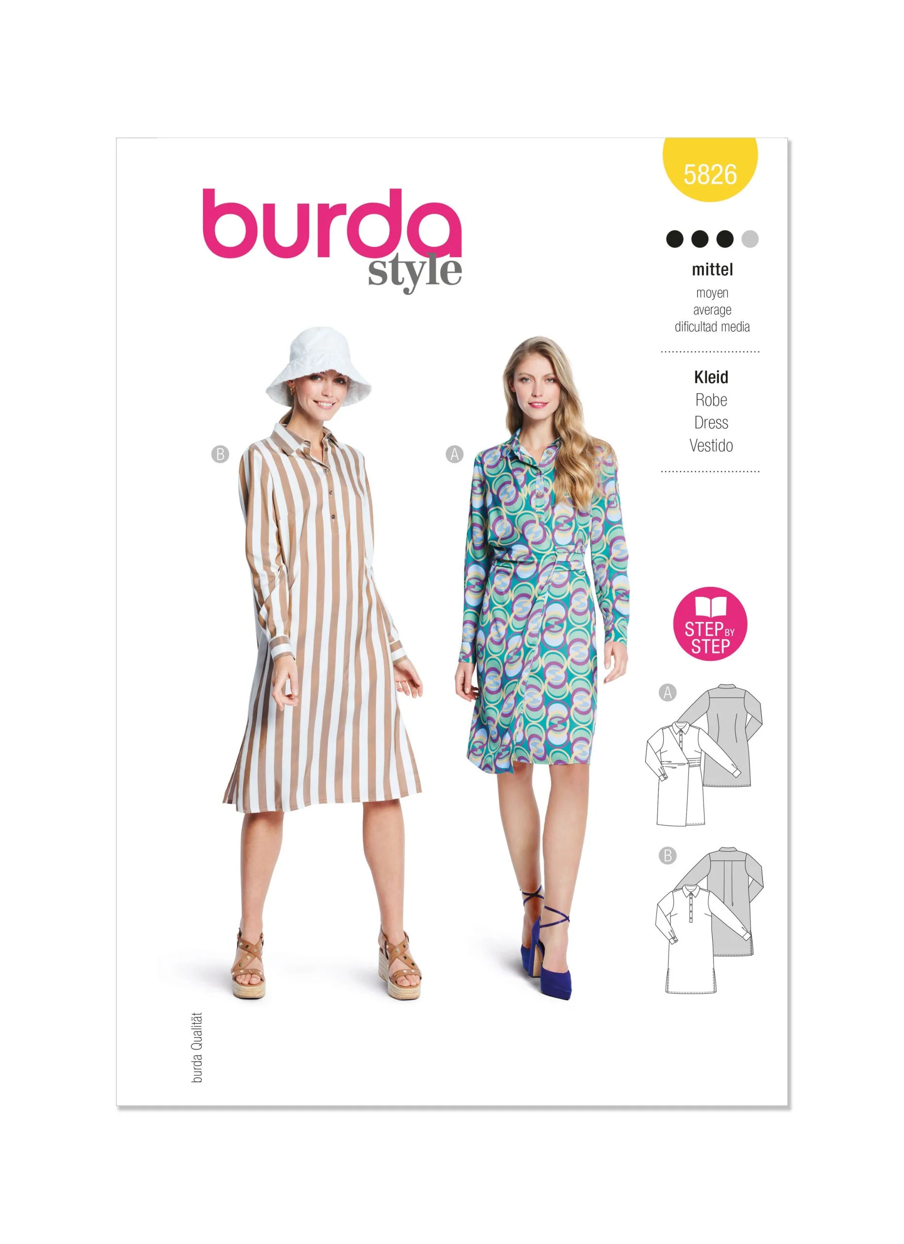 Burda Dress 5826 - Image 2