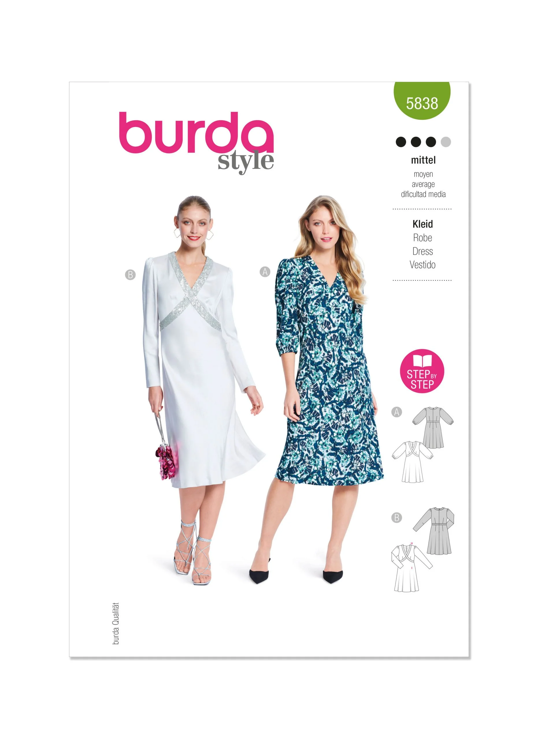 Burda Dress 5838 - Image 2