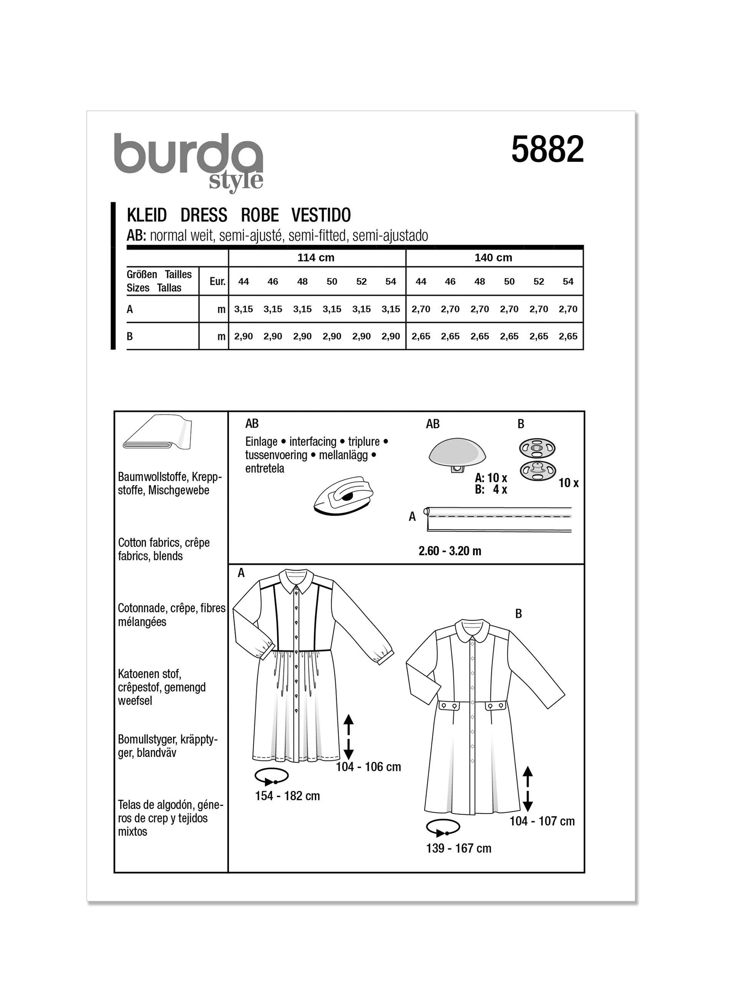 Burda Dress 5882 - Image 11