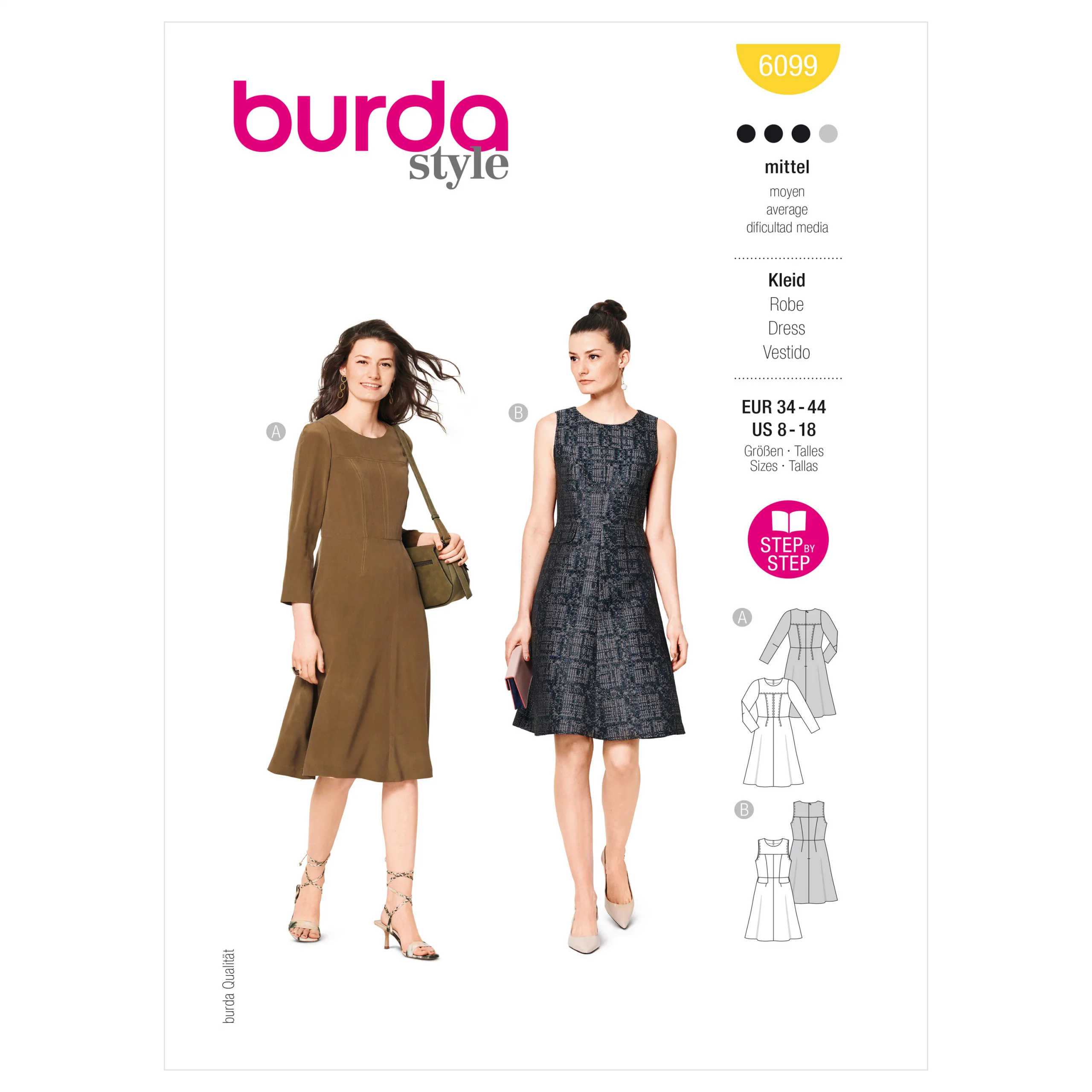 Burda Dress 6099 - Image 2