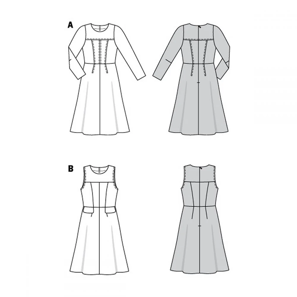 Burda Dress 6099 - Image 4