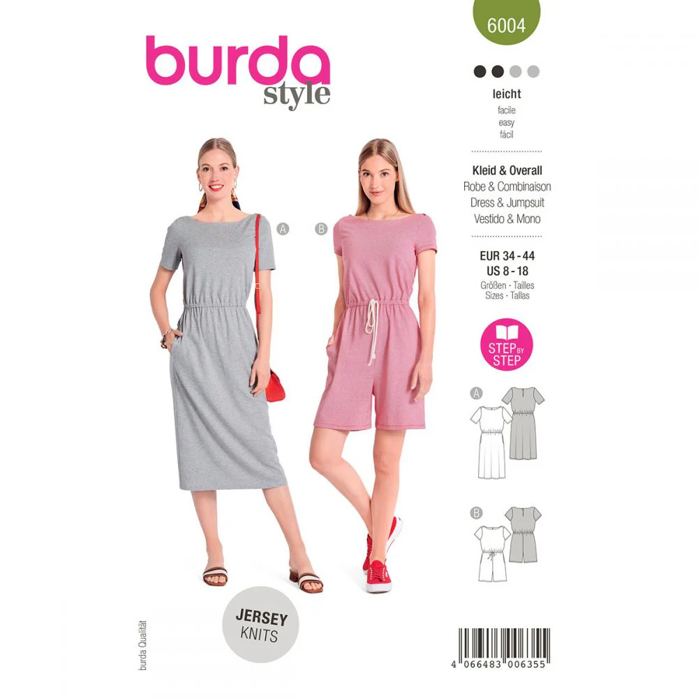 Burda Dress and Jumpsuit 6004 - Image 2