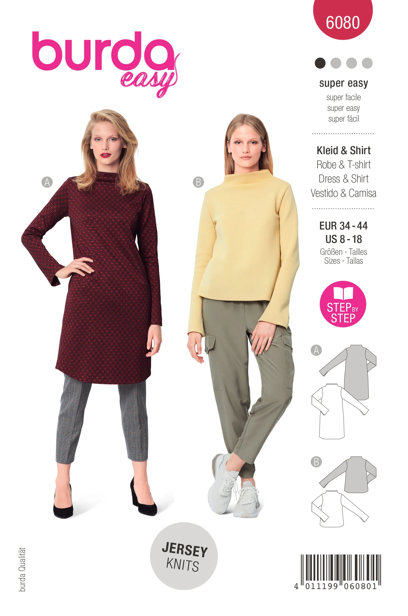 Burda Dress and Top 6080 - Image 2
