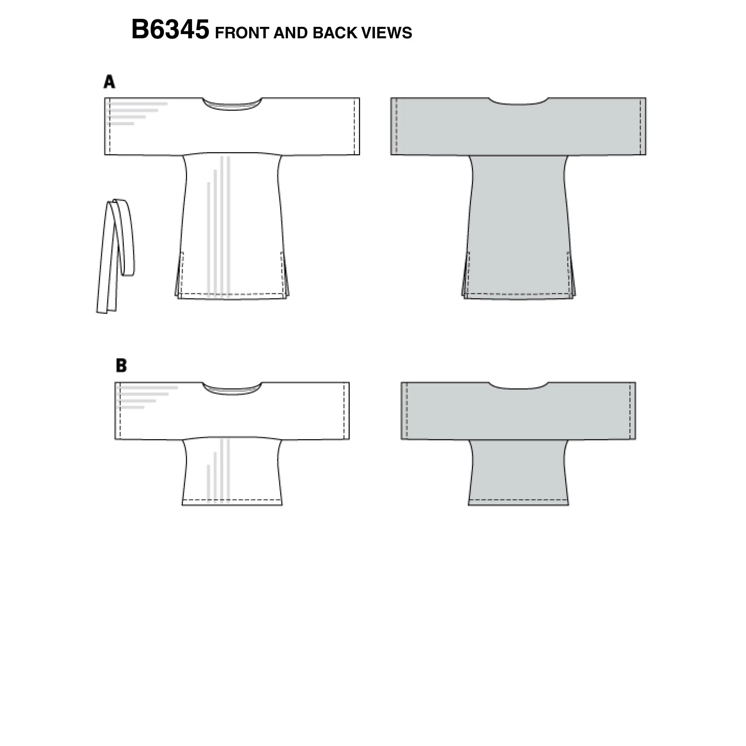 Burda Dress and Top 6345 - Image 4