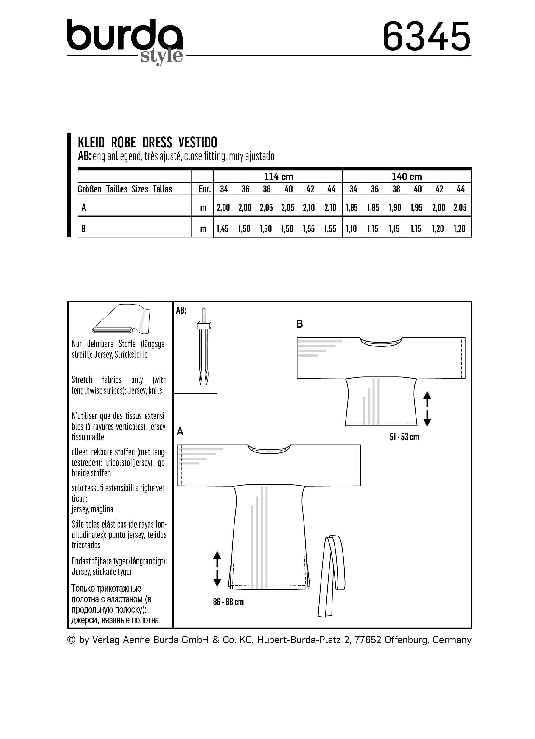 Burda Dress and Top 6345 - Image 5