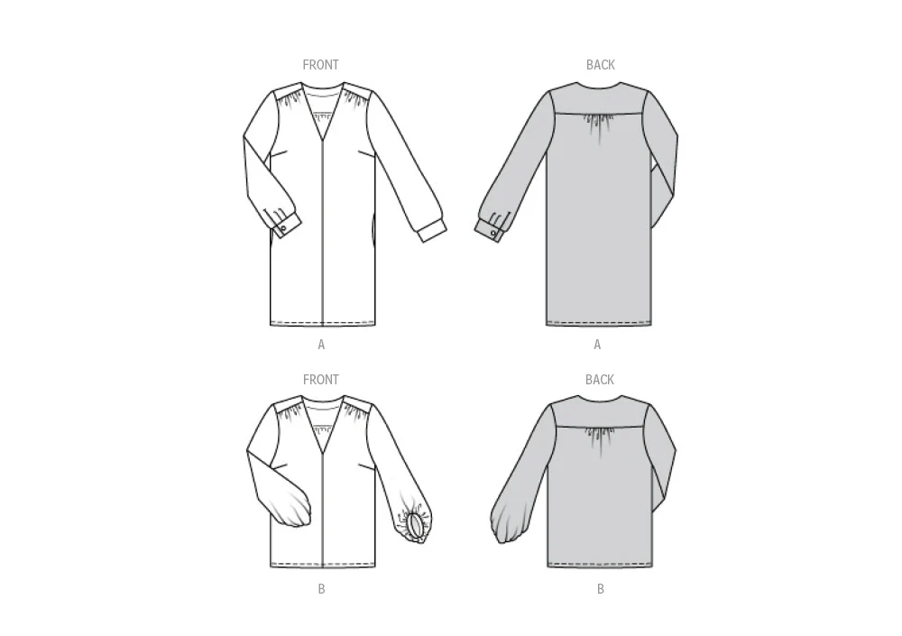 Burda Dress & Blouse 5783 - Image 10