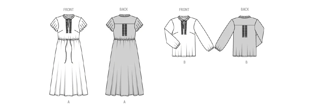 Burda Dress & Blouse 5823 - Image 9