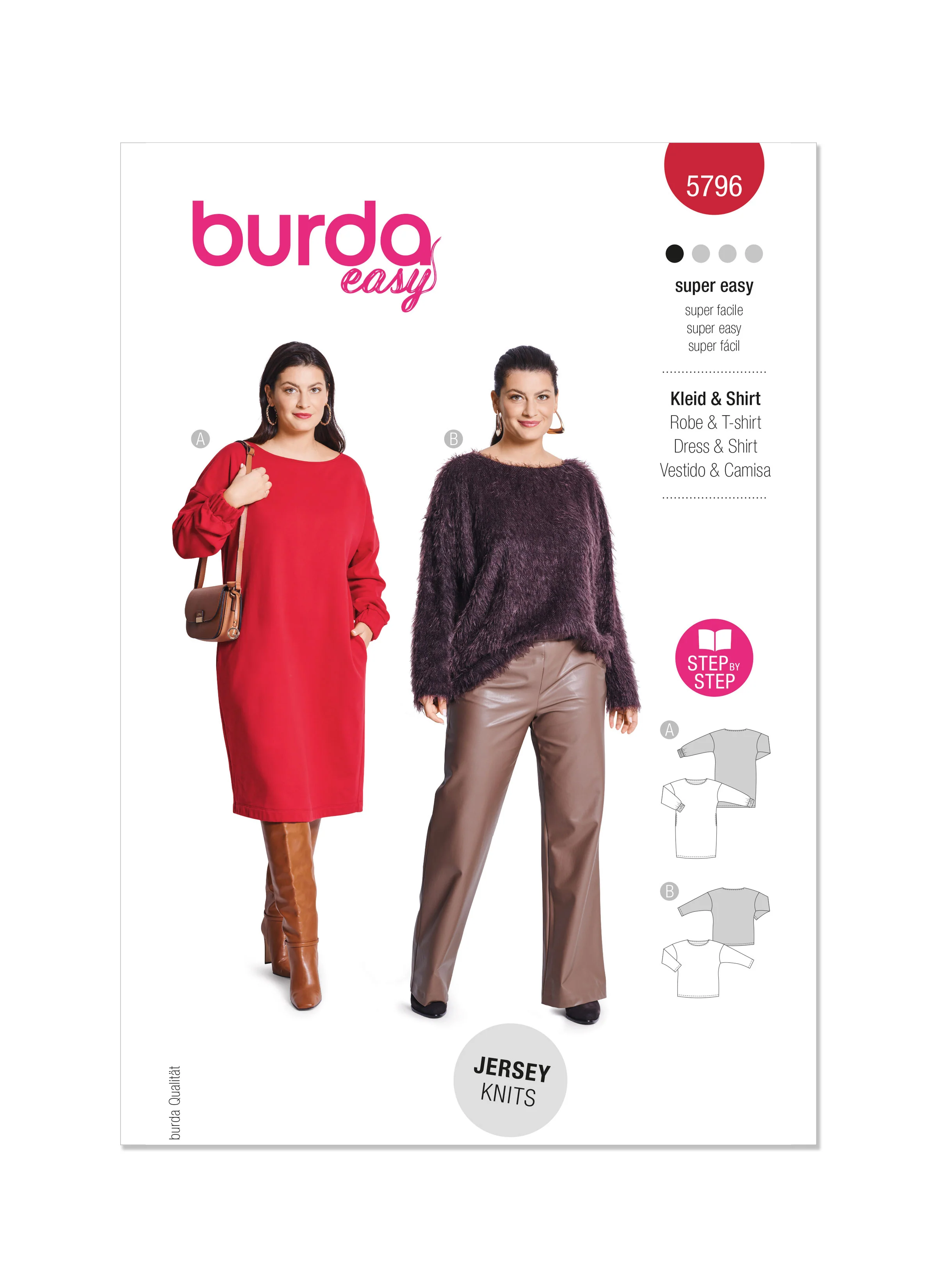 Burda Dress & Top 5796 - Image 2