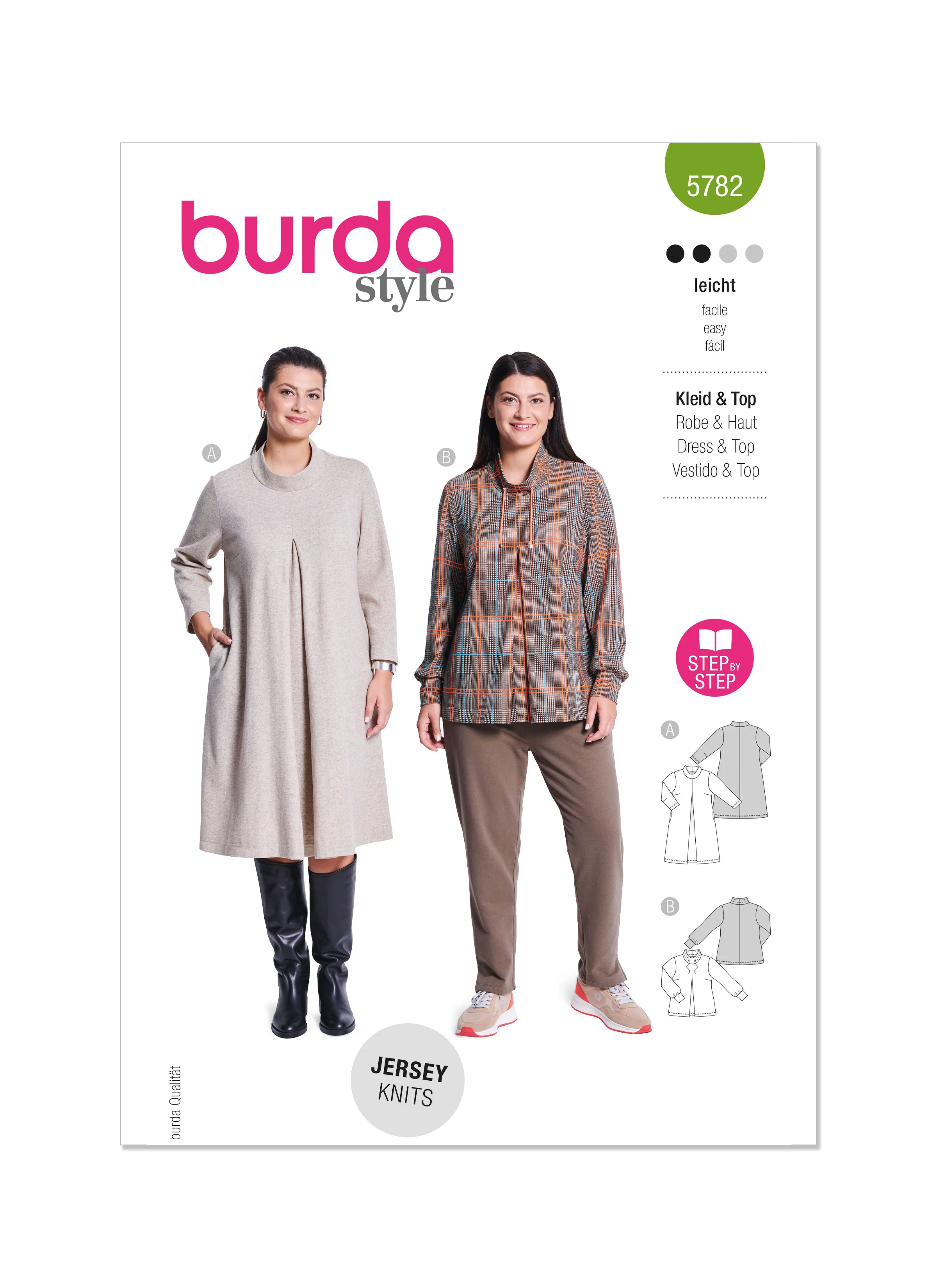 Burda Dress & Tunic 5782 - Image 2