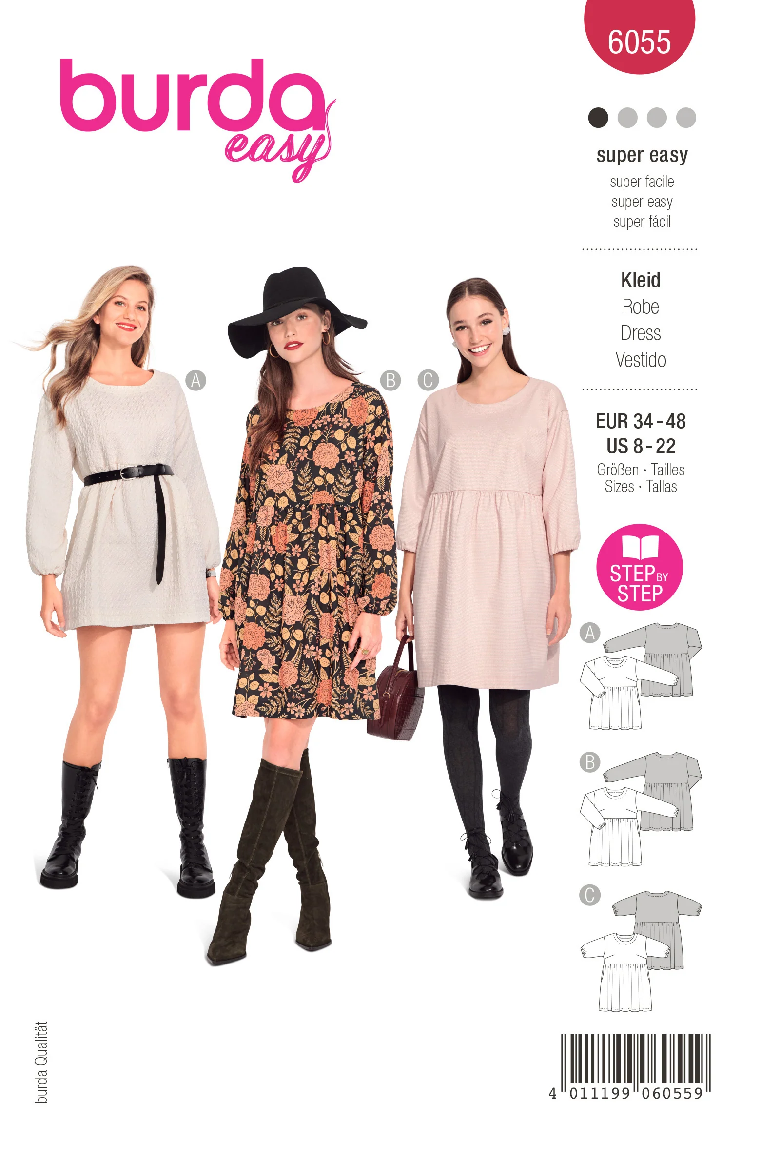 Burda Dresses 6055 - Image 2