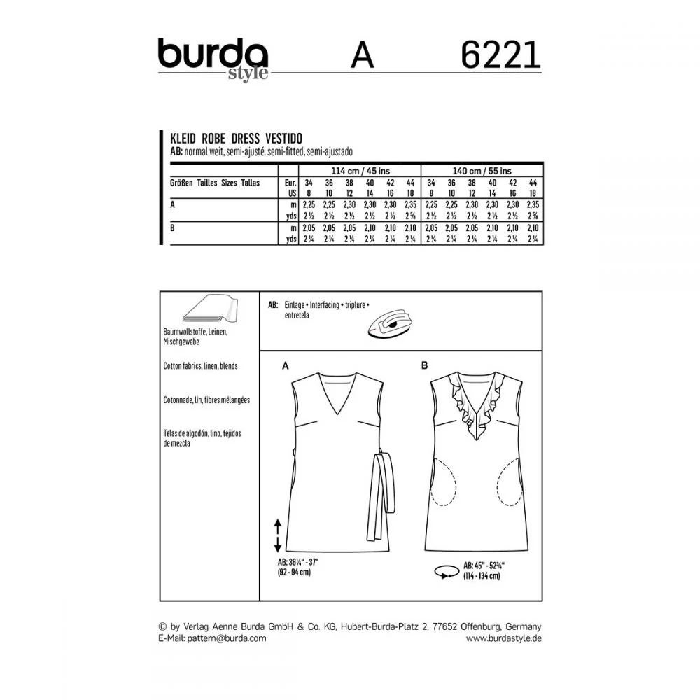 Burda Dresses 6221 - Image 4