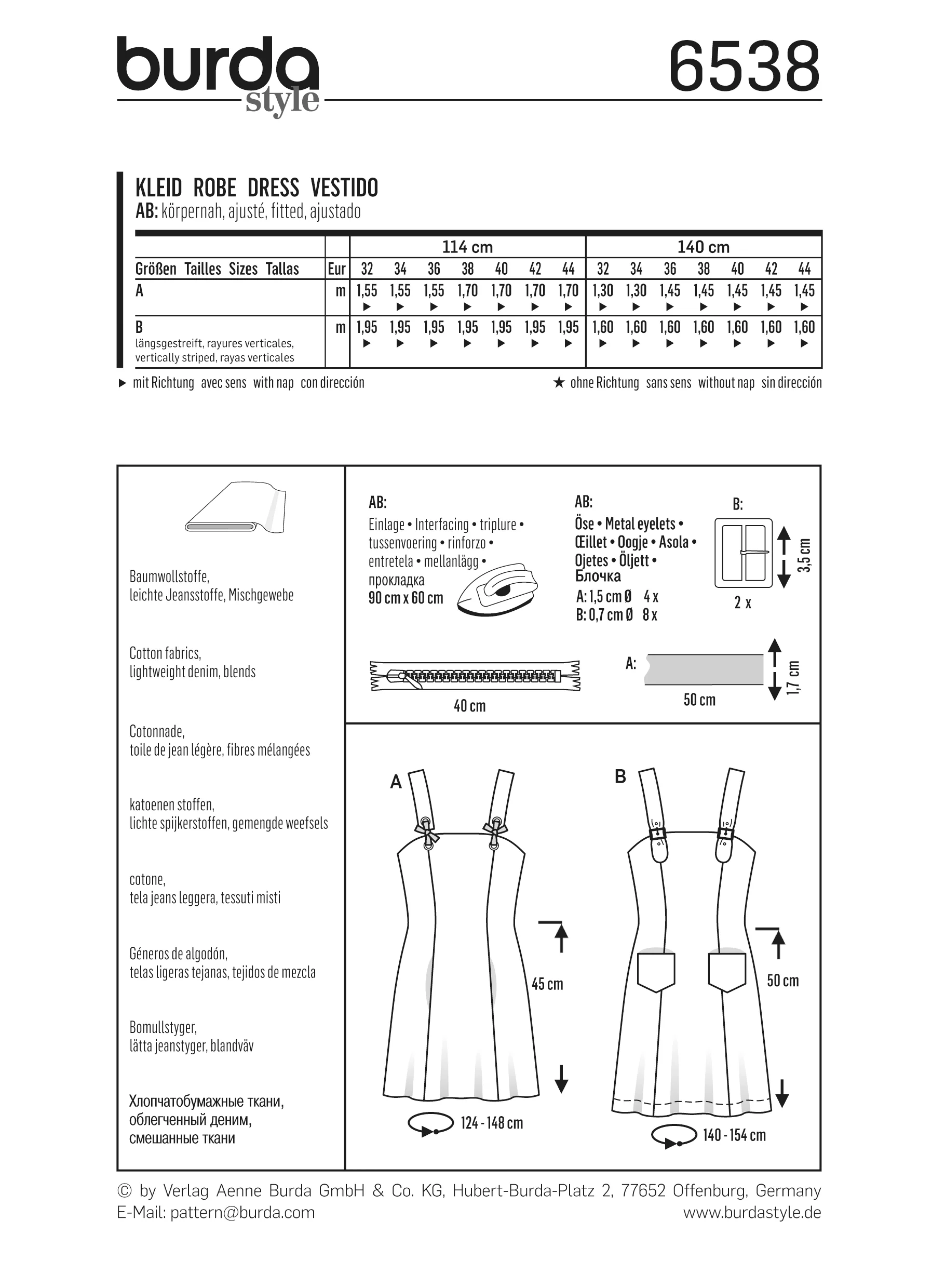 Burda Dresses 6538 - Image 5