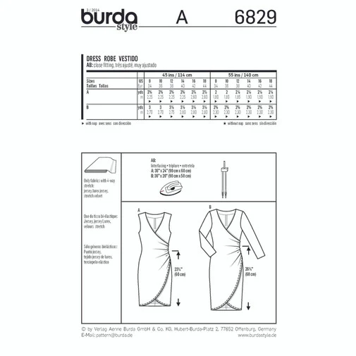 Burda Dresses 6829 - Image 5