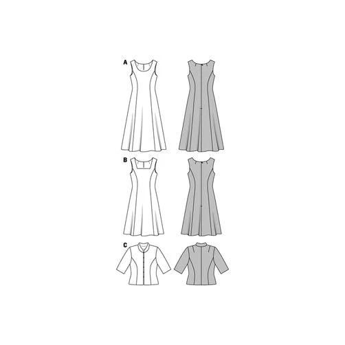 Burda Dresses and Jacket 6687 - Image 5