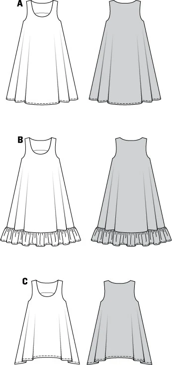 Burda Dresses and Tunic 7390 - Image 5