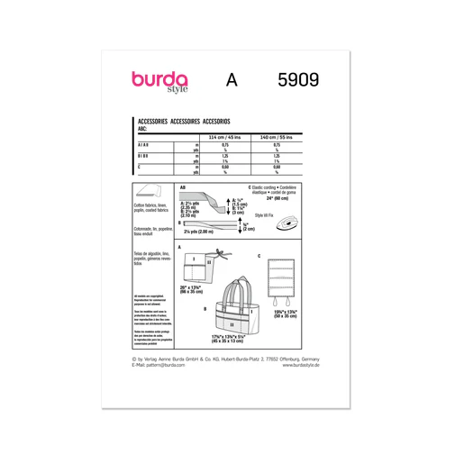 Burda Garden Accessories 5909 - Image 6