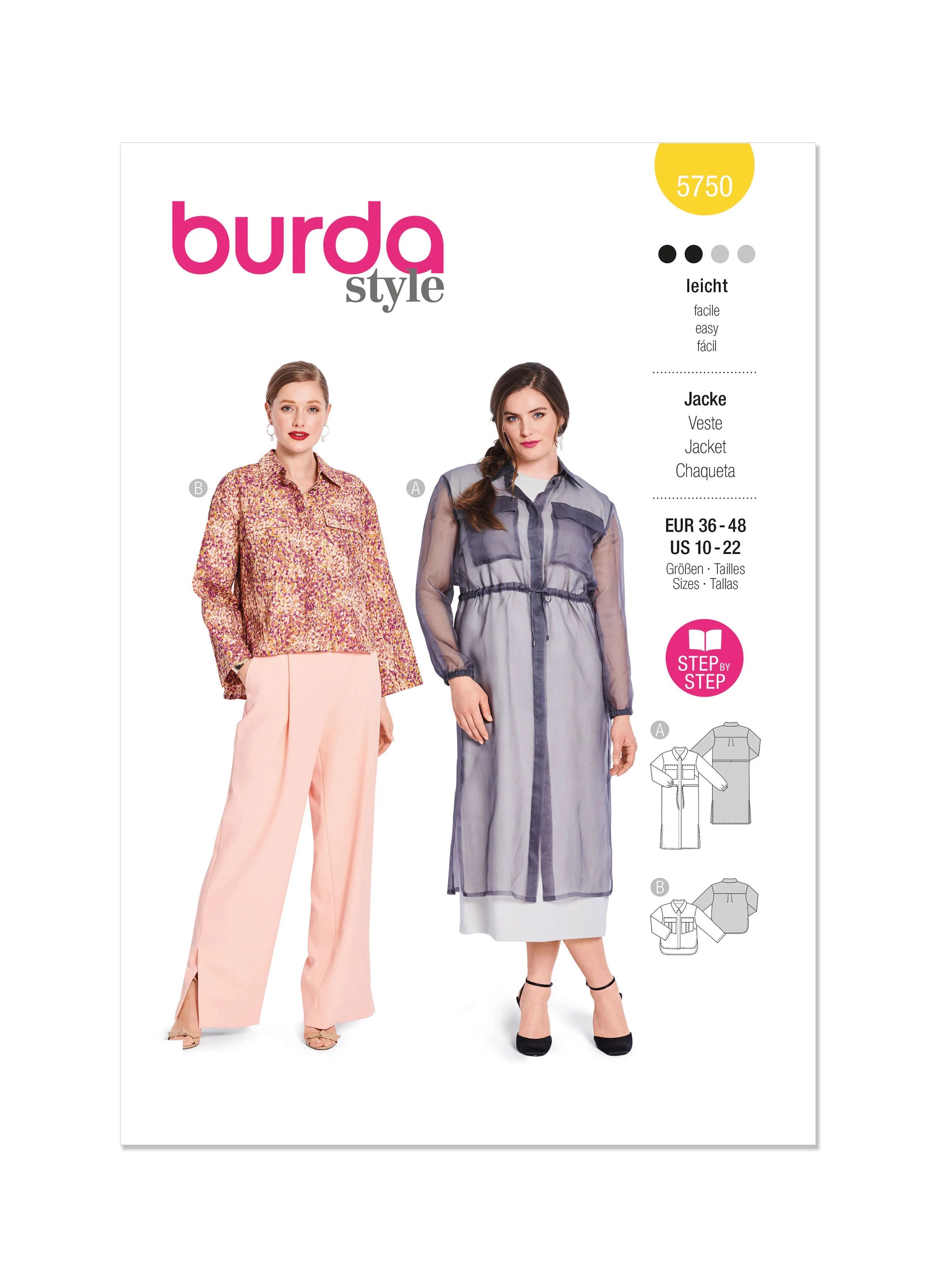 Burda Jacket 5750 - Image 2