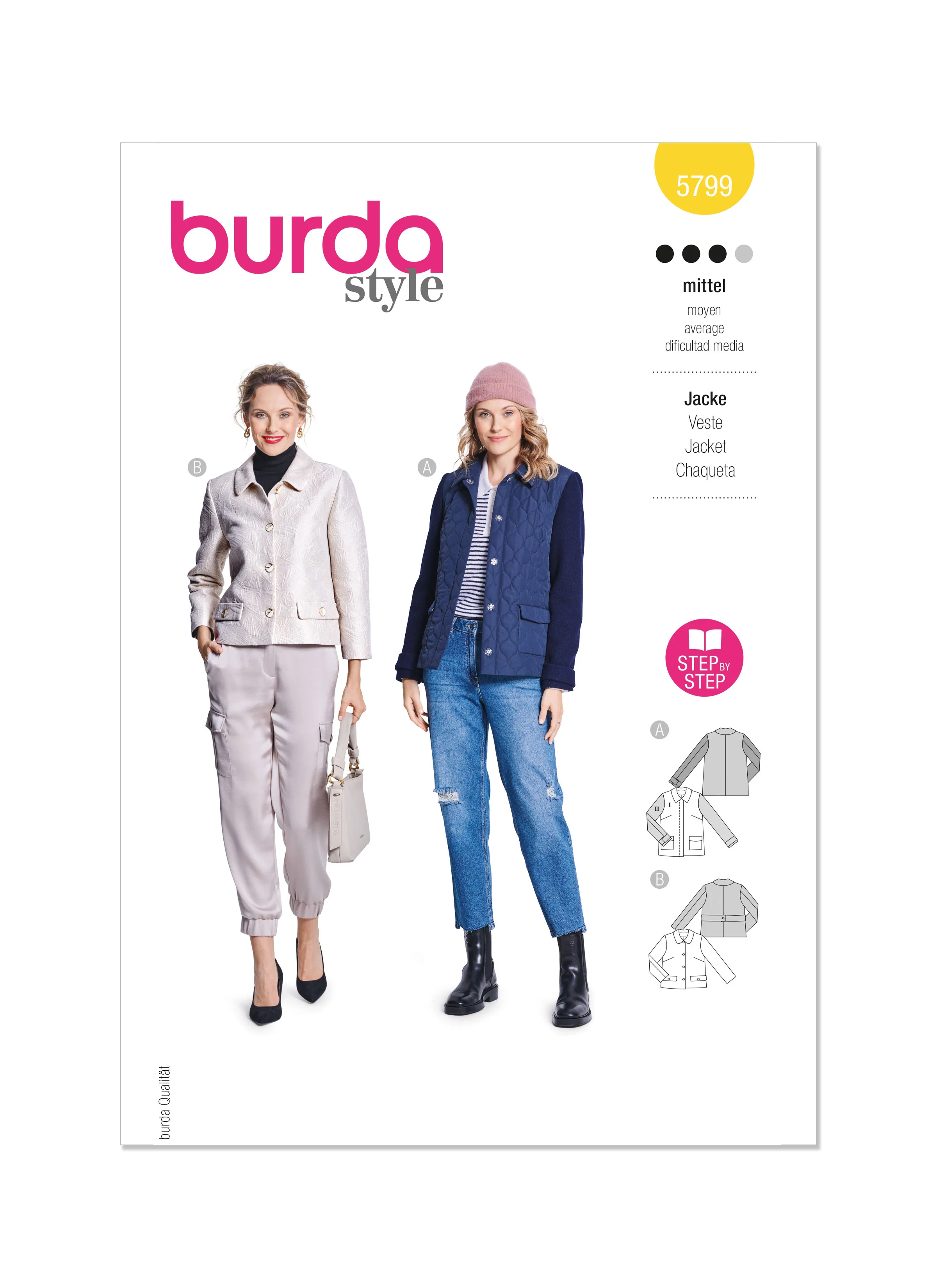 Burda Jacket 5799 - Image 2