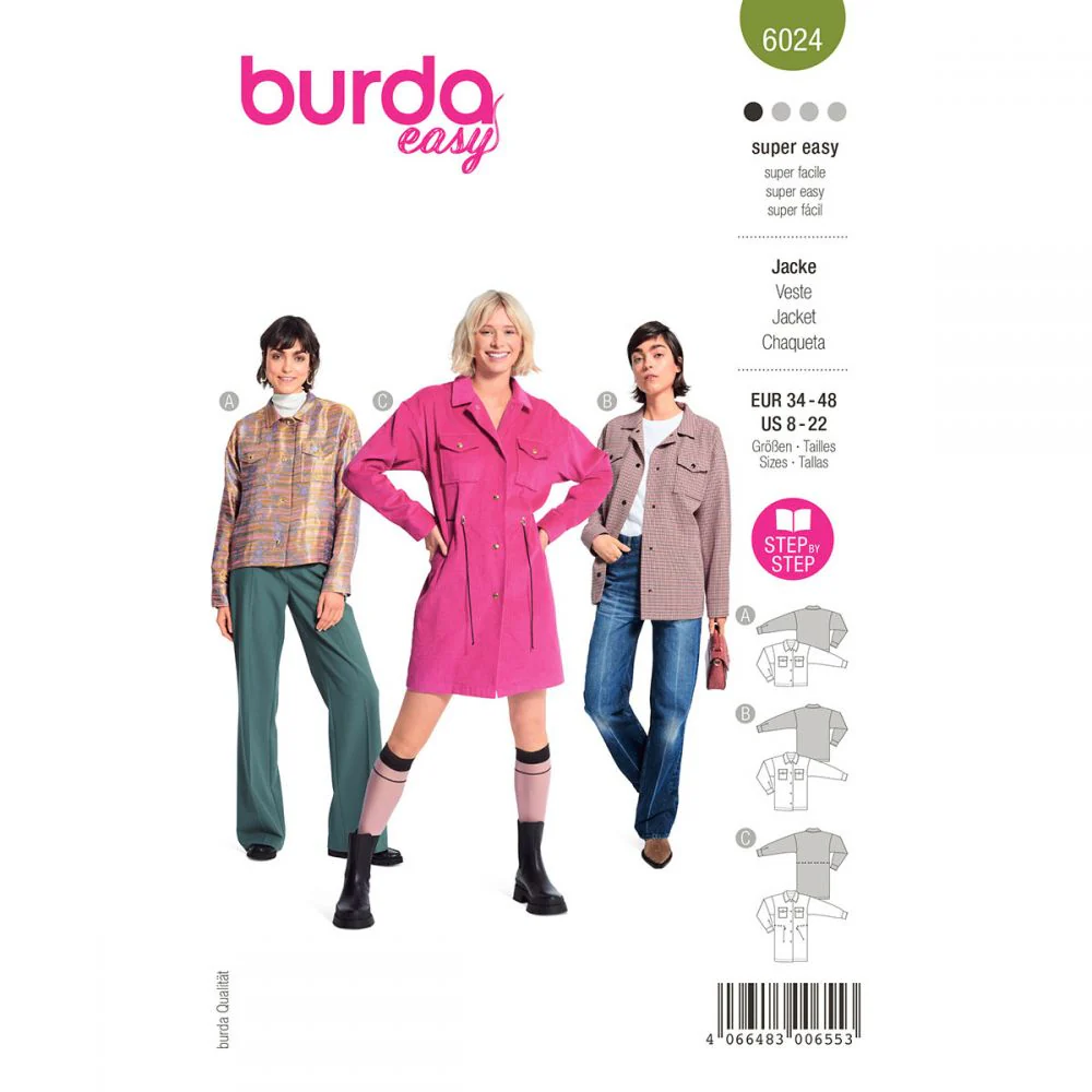 Burda Jacket 6024 - Image 2