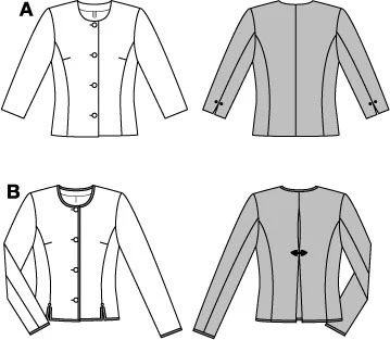 Burda Jacket 8949 - Image 4