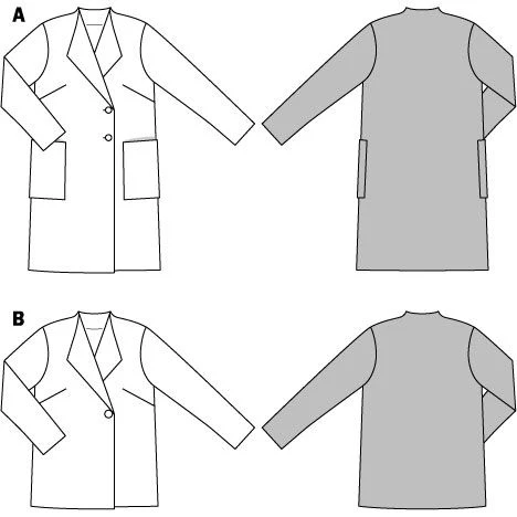 Burda Jacket and Coat 6736 - Image 4