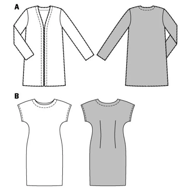 Burda Jacket and Dress 6608 - Image 3