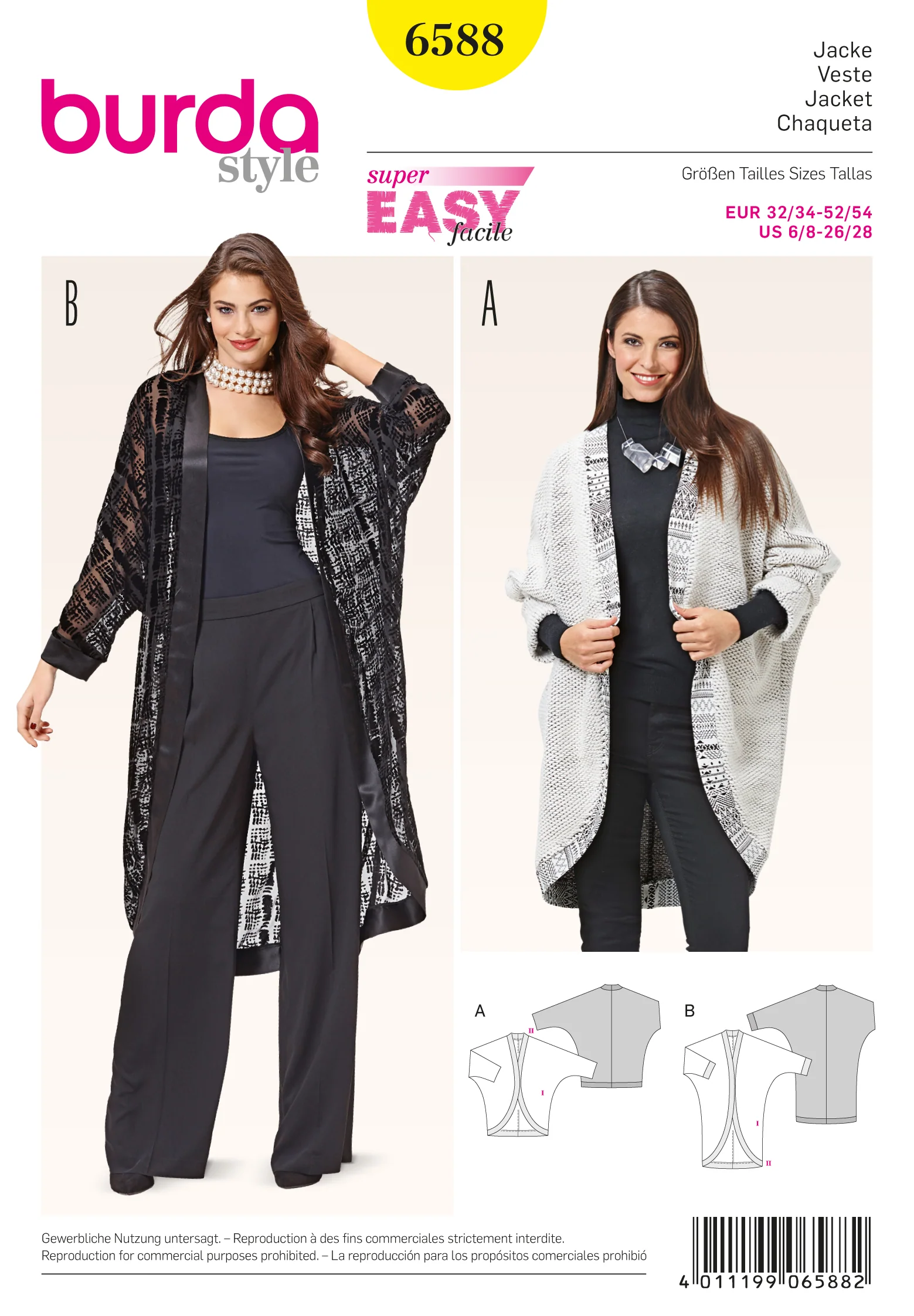 Burda Jackets 6588 - Image 2