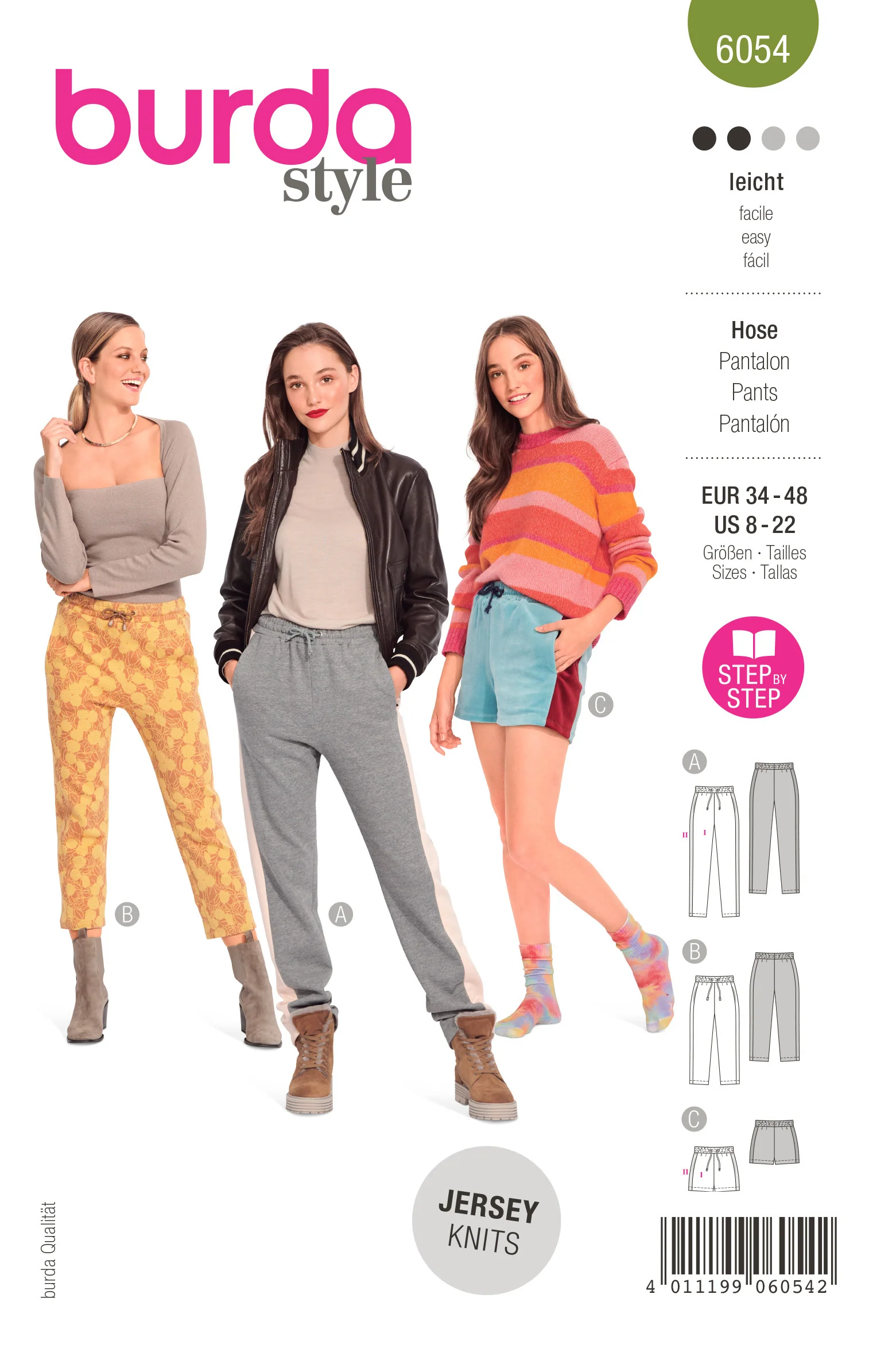 Burda Jogging Trousers 6054 - Image 2