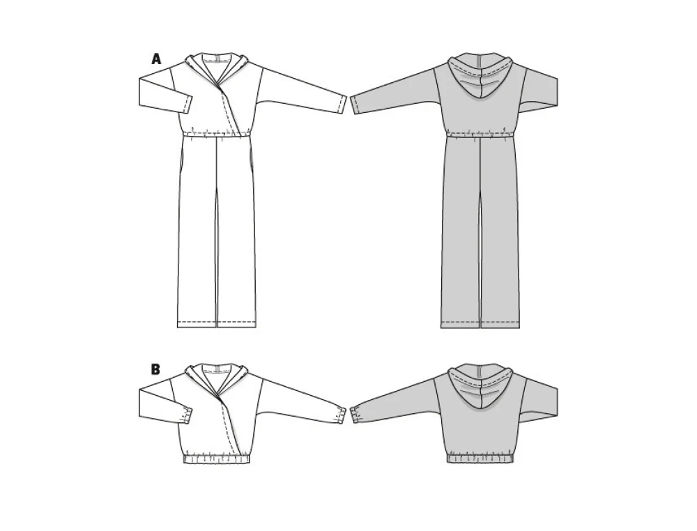 Burda Jumpsuit & Hoodie 5871 - Image 9