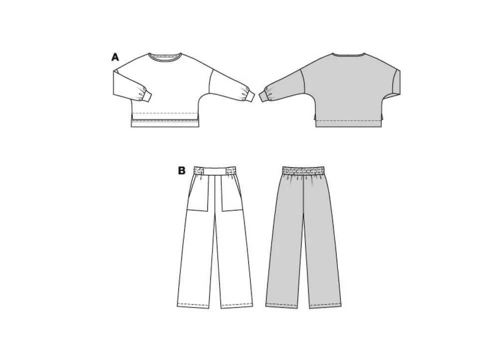 Burda Loungewear 5853 - Image 10