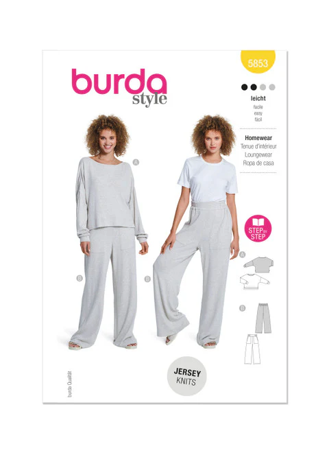 Burda Loungewear 5853 - Image 2