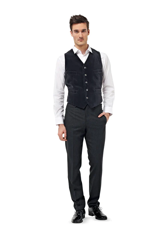 Burda Men's Suit and Waistcoat 6871 - Image 4