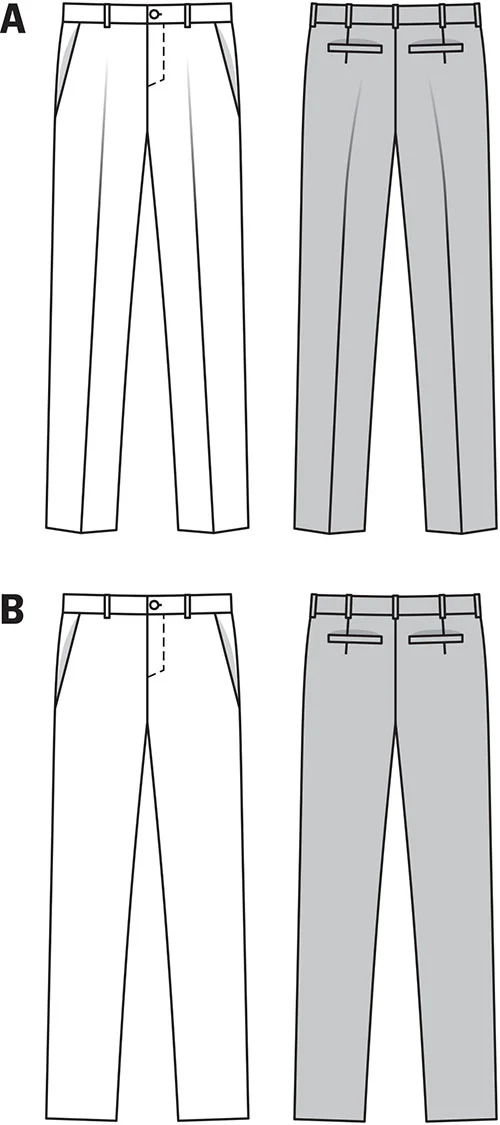 Burda Men's Trousers 6933 - Image 4