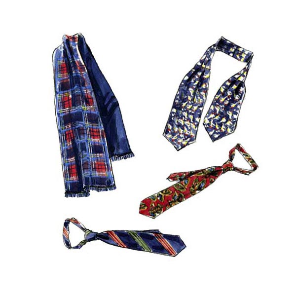 Burda Men's Waistcoat and Accessories 3403 - Image 4