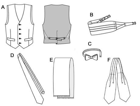 Burda Men's Waistcoat and Accessories 3403 - Image 5