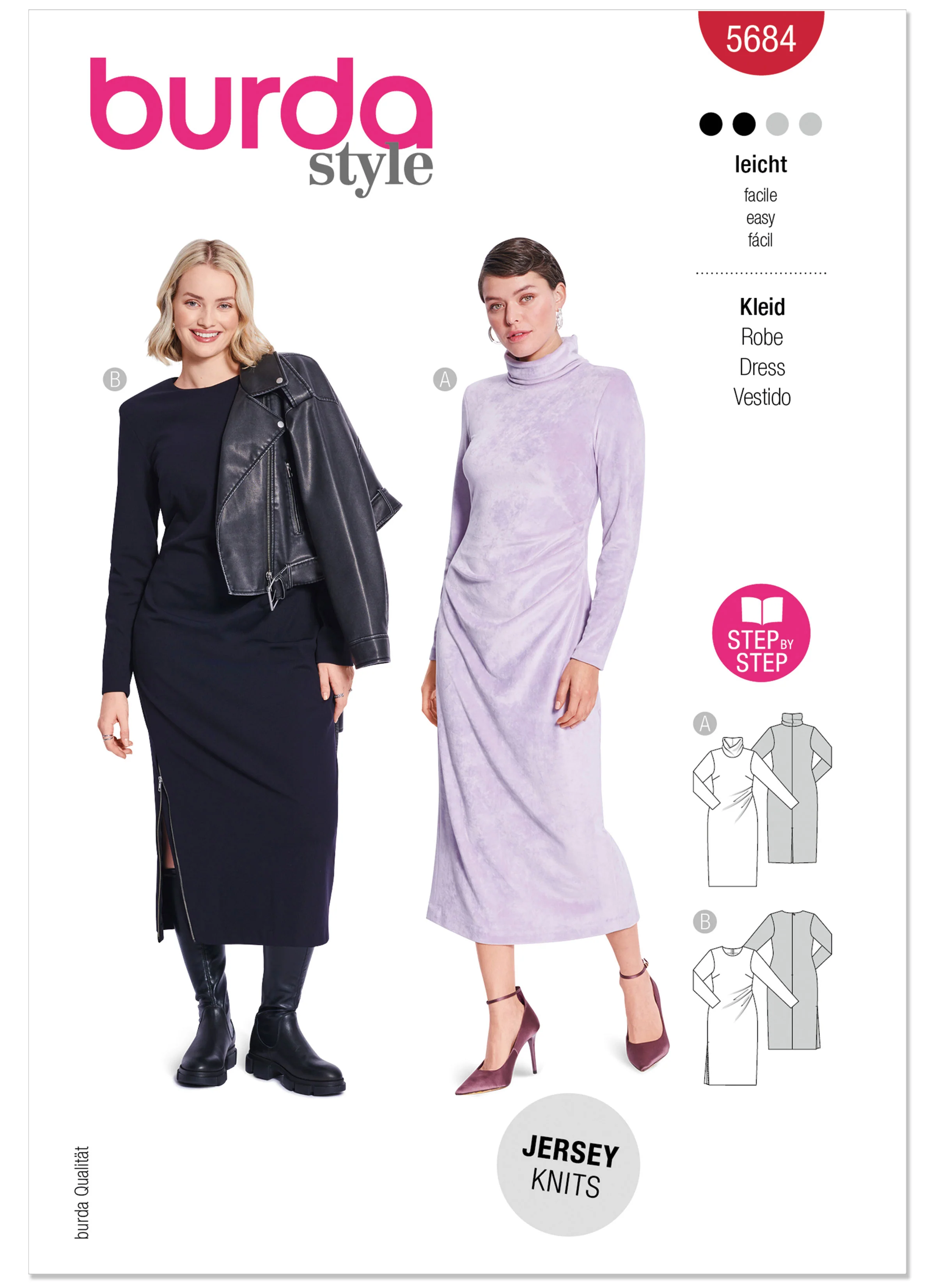 Burda Misses' Dresses 5684 - Image 2