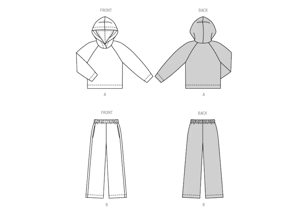 Burda Misses' Sweater and Sweatpants 5694 - Image 12