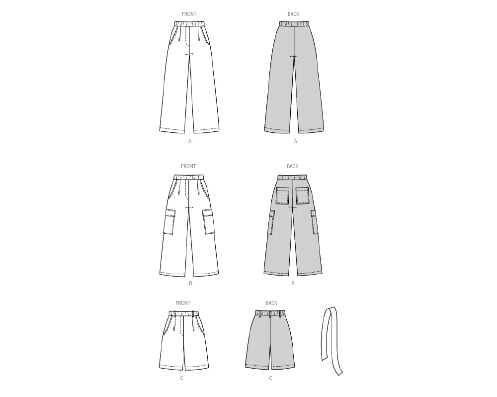 Burda Missesā Trousers 5707 - Image 12
