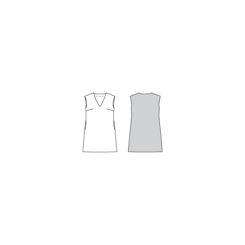 Burda Shift Dress 6048 - Image 4