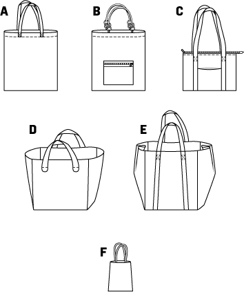 Burda Shopping Bags 7158 - Image 10